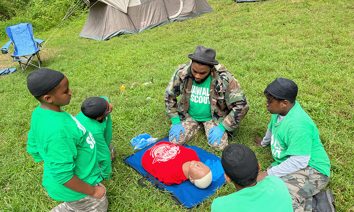 Jawala Scouts First Aid